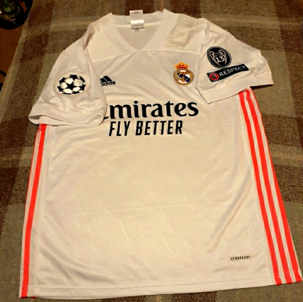 20 / 21 Real Madrid Men's soccer jersey#4 Sergio R